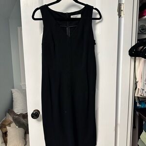 MM Lafleur Elegant Black Midi Dress